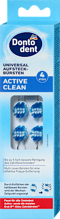 Aufsteckbürsten Universal Active Clean Dontodent