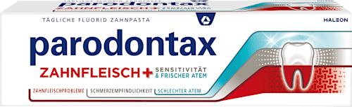 Zahnpasta Zahnfleisch + Sensitivität & frischer Atem  Parodontax