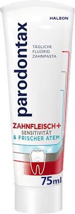 Zahnpasta Zahnfleisch + Sensitivität & frischer Atem  Parodontax