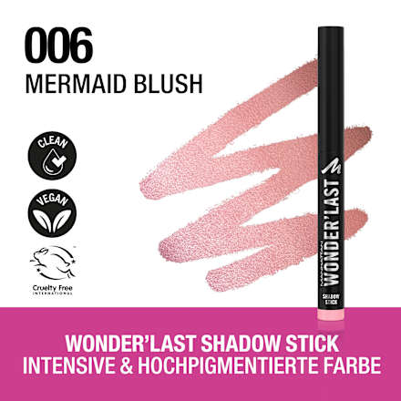 Lidschattenstift Wonder'Last 006 Mermaid Blush MANHATTAN Cosmetics