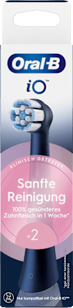 Aufsteckbürste iO Sanfte Reinigung schwarz Oral-B