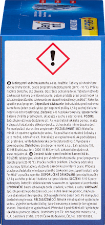 Tablety do práčky proti vodnému kameňu  Denkmit