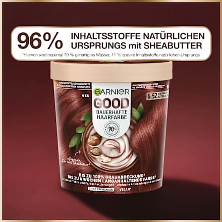 Haarfarbe 6.52 Mahagoni Rotbraun GARNIER GOOD