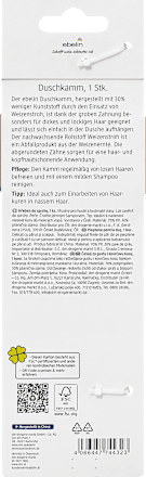 Duschkamm Beauty Eve Routine ebelin