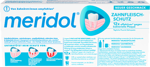 Zahnpasta Zahnfleischschutz (2 x 75 ml) meridol