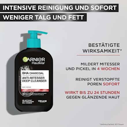 Waschgel Hautklar Carbon Cleanser GARNIER
