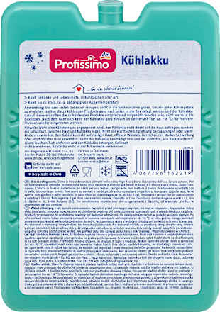 Kühlakku sortiert Profissimo