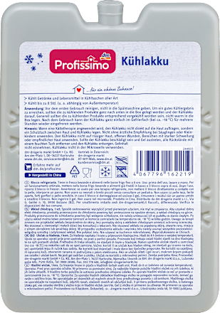 Kühlakku sortiert Profissimo