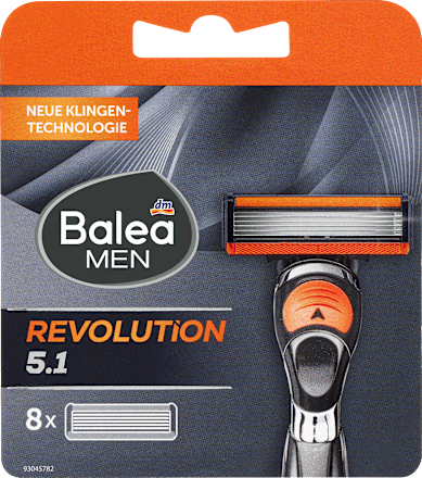 Testine di ricambio per rasoio Revolution 5.1 Balea MEN