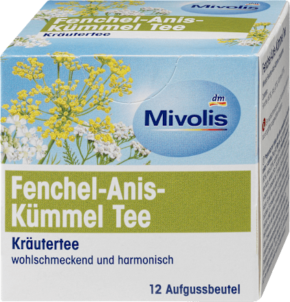 Kräutertee Fenchel Anis Kümmel Mivolis