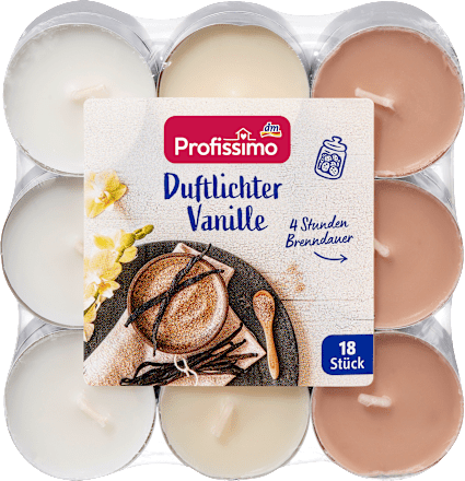 Lumânări parfumate cu vanilie Profissimo