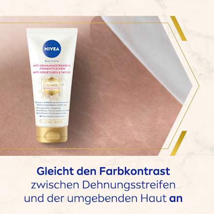 Bodycreme Luminous Anti-Dehnungsstreifen NIVEA