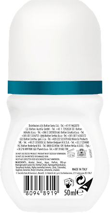 Deo Roll-On Absolute Invisible Marine Scent Borotalco