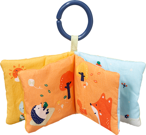 Textil játékkönyv, 6 hónapos kortól babylove