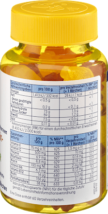 Multivitamin Bärchen für Kinder Mivolis