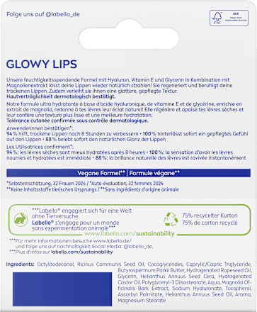 Lippenpflege Glowy Lips Clear Labello
