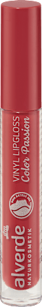 Lipgloss Vinyl Color Passion 40 alverde NATURKOSMETIK