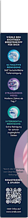 Aufsteckbürste iO Sanfte Reinigung weiß Oral-B