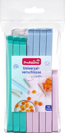 Univerzalni zatvarači za vrećice, više vrsta Profissimo