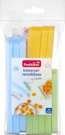 Univerzális zacskózár, többféle Profissimo