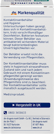 Kontaktlinsen Behälter VISIOMAX