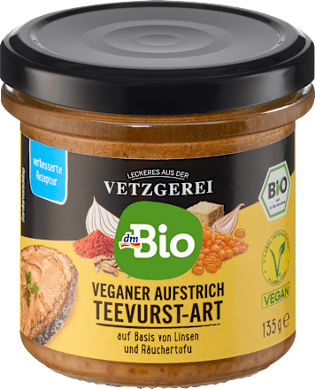 Aufstrich, Vegane Teevurst dmBio
