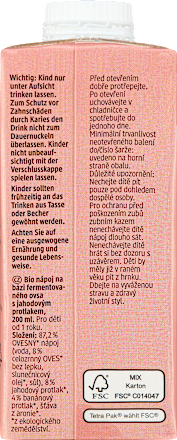 Zobeni napitak s okusom jagode, 12+ mj. dmBio