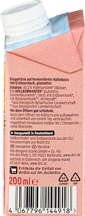 Zobeni napitak s okusom jagode, 12+ mj. dmBio