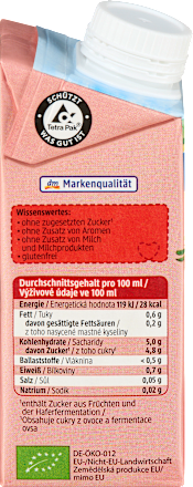 Zobeni napitak s okusom jagode, 12+ mj. dmBio