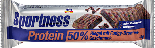 Proteinriegel Fudgy Brownie Sportness