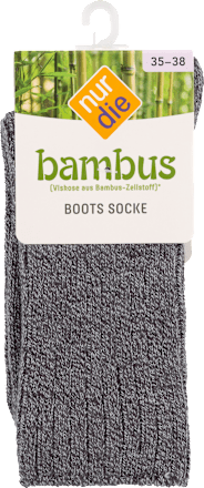 Boots Socke mittelgrau, Gr. 35-38 (1 Paar) nur die