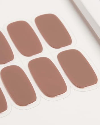 UV Gel Nagelfolien, Gel Strips Espresso  Doonails