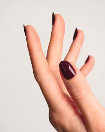 UV Gel Nagelfolien, Gel Strips Mani Plum Purple Doonails