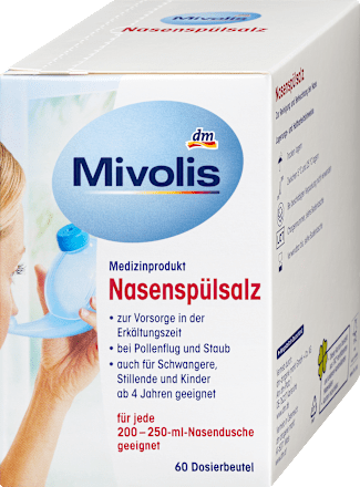 Nasenspülsalz Mivolis