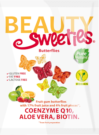 Fruchtgummi Schmetterlinge Beauty Sweeties