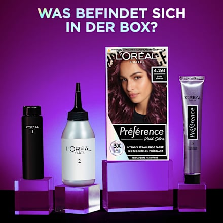 Vivid Colors Intensive Glanzfarbe - Nr. 4.261 Dark Purple L'ORÉAL PARiS PRÉFÉRENCE