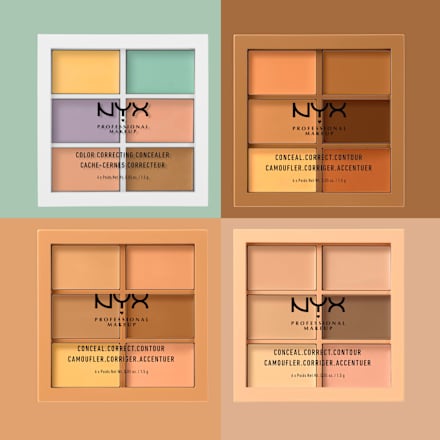 Contouringpalette 3C Color Correcting NYX PROFESSIONAL MAKEUP