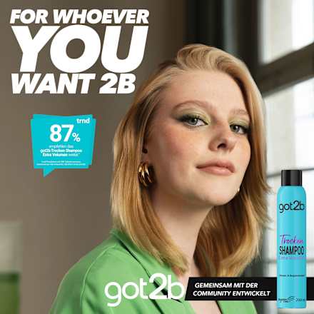 Trockenshampoo Extra Volumen got2b