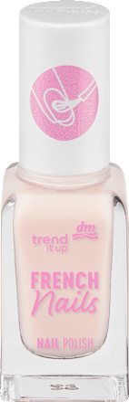 Körömlakk francia manikűrhöz - Nr. 010 White Nude trend !t up