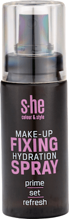 Fixačný hydratačný sprej na make-up s-he colour&style