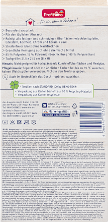 Kuhinjske krpe 2 v 1 Profissimo