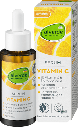 pleťové sérum Vitamín C alverde NATURKOSMETIK