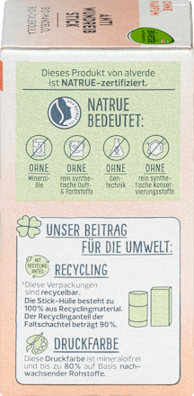 Anti-Wundreibstick Bio-Mandelöl Bio-Calendula alverde NATURKOSMETIK