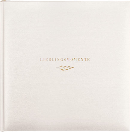 Fotoalbum mit Leineneinband Jumbo Lieblingsmomente Paradies