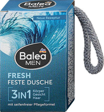 Tuhé sprchovacie mydlo Fresh 3v1  Balea MEN