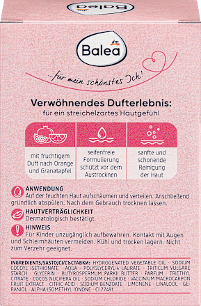 Festes Duschgel mit Kokosöl & Sheabutter Balea