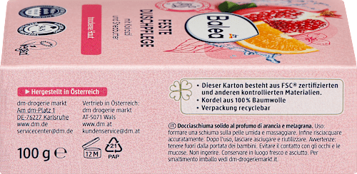 Festes Duschgel mit Kokosöl & Sheabutter Balea