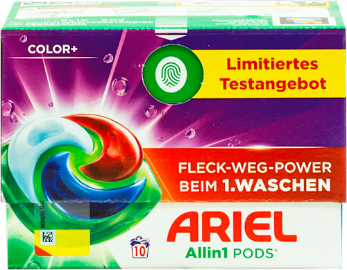 Detergent capsule AIO color 10 spălări ARIEL
