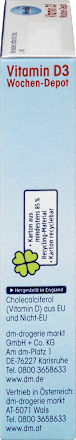 Vitamin D3 Wochen-Depot Mivolis