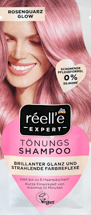 tónovací šampon Rosenquarz Glow réell‘e EXPERT